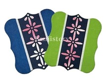 1.곡선컵받침만들기(2개입/파랑연두)<br> 20%할인<br> 50개이상구매시 2,300원(색상혼합가능)