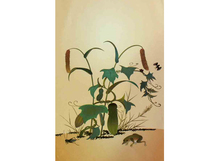 9.민화문양지(초충도)  <br> 155*260mm