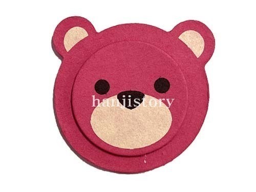 1.곰돌이손거울만들기(분홍) <br> 20%할인<br> 50개이상구매시 2,800원
