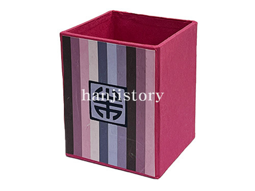 3.사각꽂이필통(색동/진분홍)<br> 20%할인 <br> 50개이상구매시 3,200원(색상혼합가능)