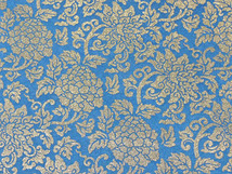 15.무늬원단(하늘/당초금박) <br> 450mm*370mm