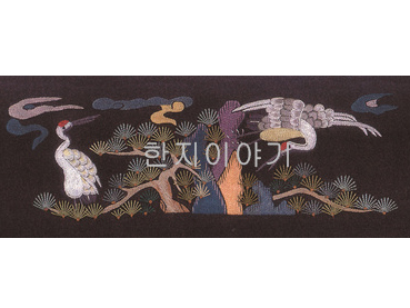 40.자수무늬지 <br>160mm*60mm(5장묶음)