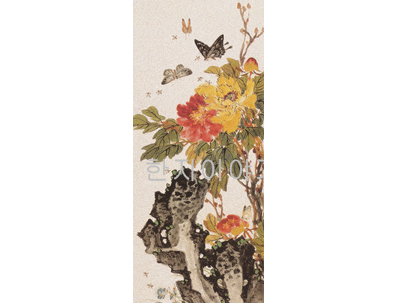 106.민화(화접도) <br> 320*110mm
