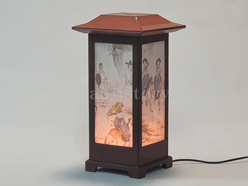957.선비사각전등 완성품