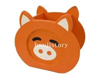 2.꿀꿀이꽂이필통(감색) <br> 20%할인<br> 50개이상구매시 3,500원(색상혼합가능) 