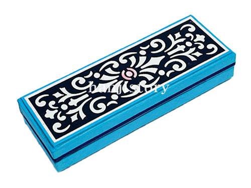 1.긴사각필통만들기(중/하늘) <br> 20%할인<br> 50개이상구매시 4,800원(색상혼합가능)
