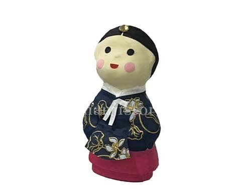 4.닥종이인형만들기(왕비/남색) 20%할인 <br> 50개이상구매시 8,400원(색상혼합가능)