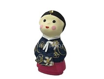 4.닥종이인형만들기(왕비/남색) 20%할인 <br> 50개이상구매시 8,400원(색상혼합가능)