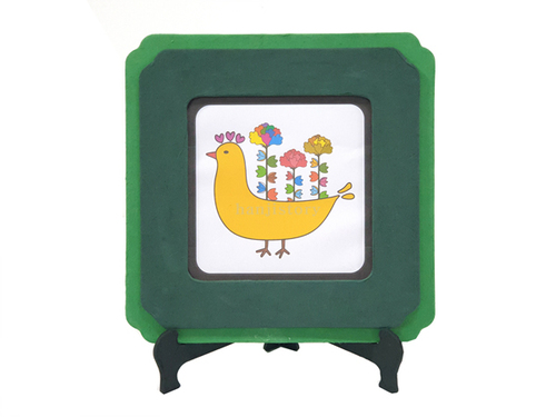 2.민화사각액자(모란품은닭) <br>20%할인<br>  50개이상구매시 4,200원(색상혼합가능)