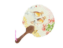 2.꽃미니부채만들기(냅킨문양)<br> 50개이상구매시 2,300원(색상혼합가능)