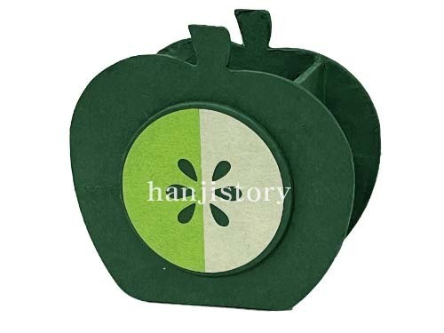 2.사과꽂이필통만들기(수박색) <br> 20%할인<br> 50개이상구매시 3,500원(색상혼합가능)