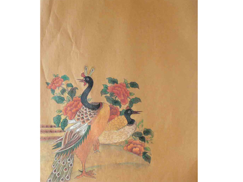 30.민화(화조도) <br>  375*315mm 