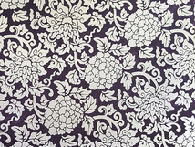 21.무늬원단(자주/당초은박) <br> 450mm*370mm