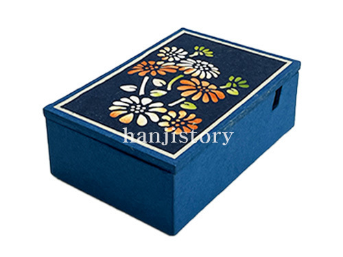 4.미니경대보석함만들기(파랑/거울포함) <br> 20%할인<br> 50개이상구매시 4,900원