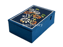 4.미니경대보석함만들기(파랑/거울포함) <br> 20%할인<br> 50개이상구매시 4,900원