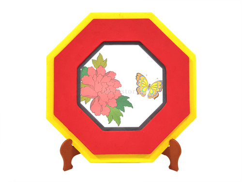 1.민화팔각액자(모란) <br>20%할인<br>  50개이상구매시 4,200원(색상혼합가능)