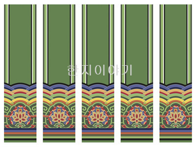 8.단청무늬지  <br> 480*355mm
