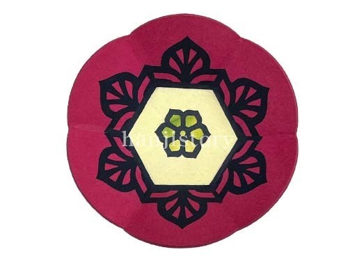 4.꽃접시만들기(진달래) <br> 20%할인<br> 50개이상구매시 2,400원(색상혼합가능)