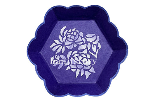 2.육각꽃과반만들기(보라) <br> 20%할인 <br> 50개이상구매시 4,200원(색상혼합가능)