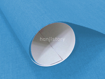 6.모시지(하늘/J) <br> 500mm*350mm(종이배접)