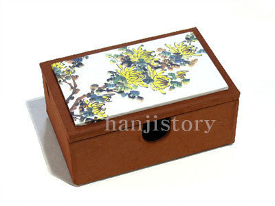 2.명함함만들기(민화/갈색) <br> 20%할인 <br> 50개이상구매시 3,500원