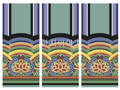 2.단청무늬지  <br> 480*355mm