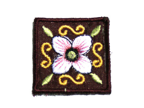 3.자수 30*30mm (곤색)