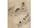 72.민화(김홍도) <br> 175*175mm (서당/대)