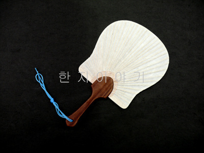 선녀미니부채