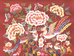 45.자수무늬지 <br> 230mm*190mm(1장)